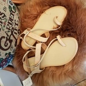 NWT strappy sandal